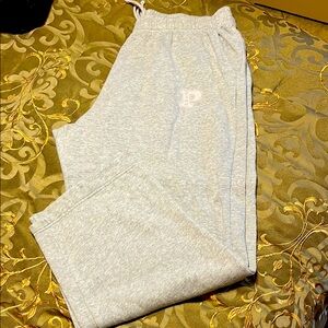 Gray Sweatpants with Logo